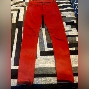 BDG Urban Outfitters orange twig jeans